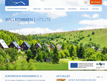 Tablet Screenshot of euroregion-erzgebirge.de